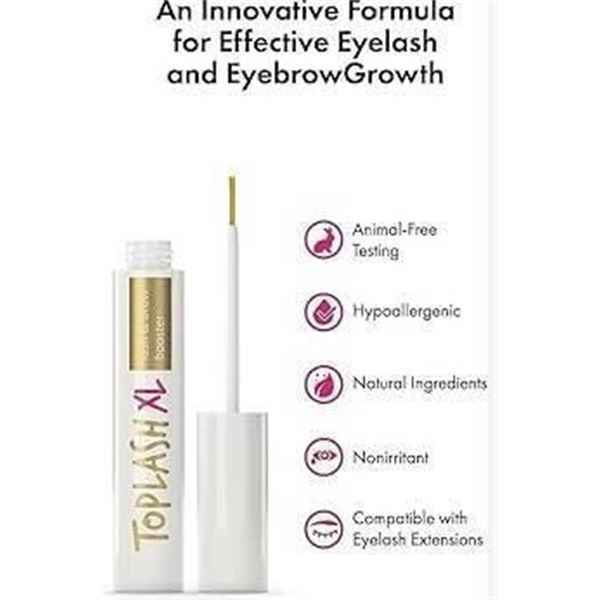 Toplash XL Lash and Brow Booster, 4 Units