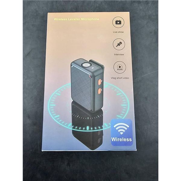 Wireless Lavalier Microphone For Live Streaming And Recording