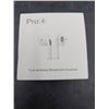 Image 1 : Pro4 True Wireless Bluetooth Headset with Charging Case