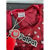 Image 3 : PatPat Girls Dress, Red, Heart Pattern, Size 12-13Y