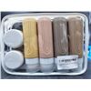 Image 2 : Set of 4 Miishaa Travel Bottles with Accessories for Toiletries