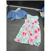 Image 1 : PatPat 2T Girls’ Floral Dress with Denim-Style Bolero