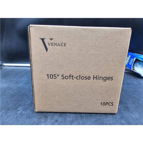 Venace 10PCS 105-Degree Soft-Close Kitchen Cabinet Hinges