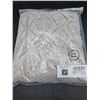 Image 2 : SHEWIN Women’s 2XL Brown Open Front Crochet Cardigan Sweater