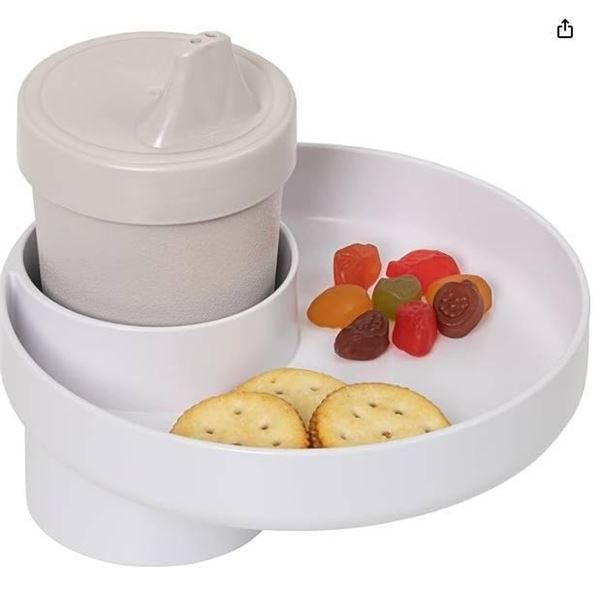 Travel Tray for Cup Holder Food and Drink Use