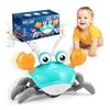 Image 1 : Electric Induction Crawling Crab Toy with Light and Music, Smalody
