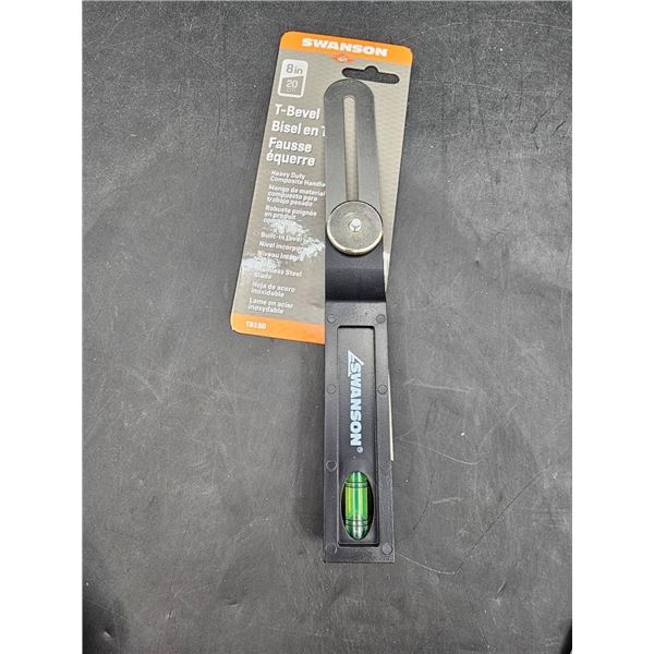Swanson T-Bevel Design Faux Square with Integrated Level