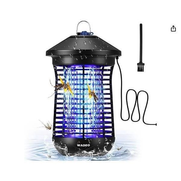 Wadeo Electric Bug Zapper, Model LT-002, for Indoor and Outdoor Use