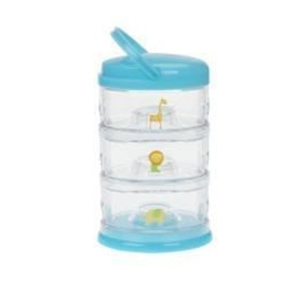 InnoBaby Packin’ Smart Stackable 3-Container Set with Easy-Lock Lid