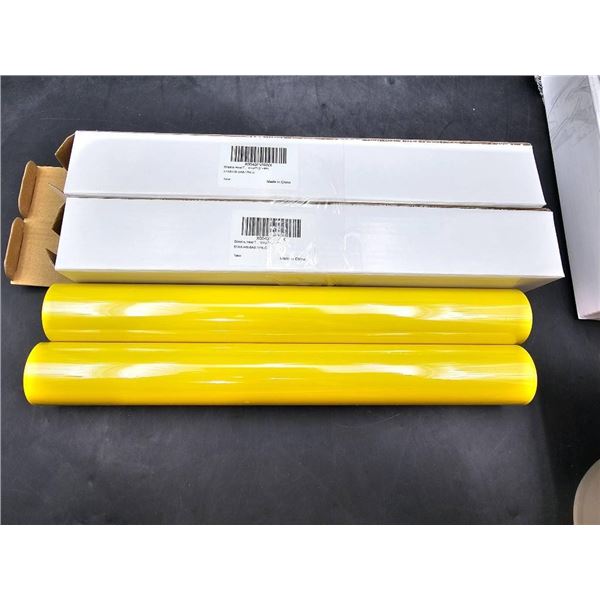 Yellow Adhesive Rolls with Model X0043VUWMX