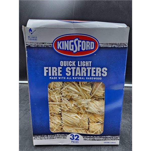 Kingsford Quick Light Fire Starters, 32 Pieces