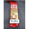 Image 2 : 7-Pack of Nestle KitKat Hazelnut Crunch 120g Bars