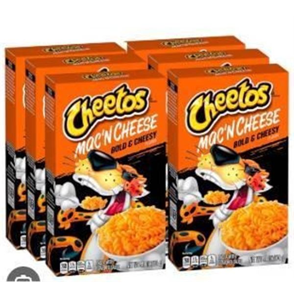 Cheetos Mac ‘N Cheese Bold & Cheesy, 6 x 170g