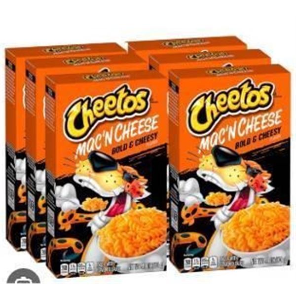Cheetos Mac ‘N Cheese Bold & Cheesy, 6 x 170g