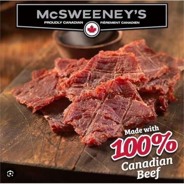 McSweeney’s Teriyaki Beef Jerky 12 x 30g
