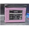 Image 2 : Comfy Bamboo World Full 4-Piece Sheet Set, Purple