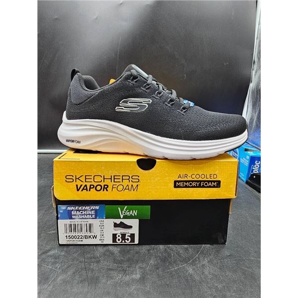 Skechers Vapor Foam Women’s Shoes, Machine Washable, Size 8.5, Black/White