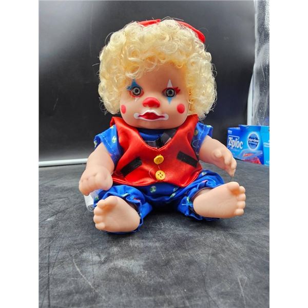 Toy Clown Doll with posable limbs
