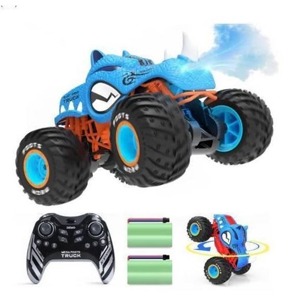 Deerc Stunt Climbing RC Car with 4WD Power and Remote Control
