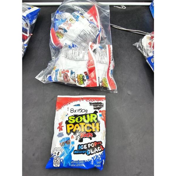 Sour Patch Kids Ice Pop Candy 8 x 150 g Limited Edition