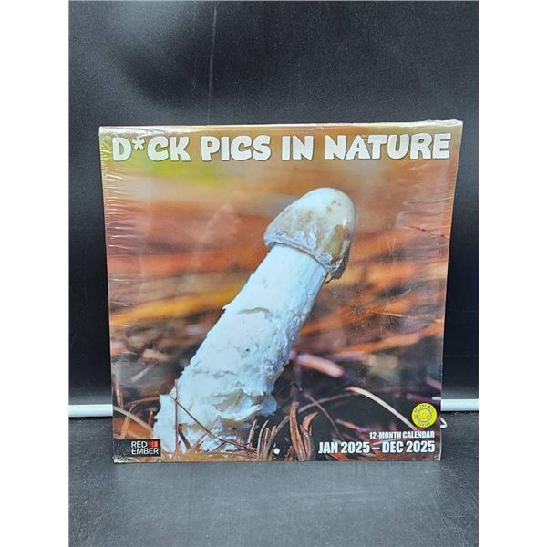 2025 Calendar Titled ‘D*ck Pics in Nature’ by Red Ember