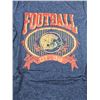 Image 2 : Blue Football Graphic T-Shirt, Size Large