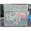 Image 2 : House Kitchen Playset with Dining Table, Chairs, and Sink Unit