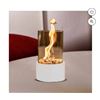 Image 1 : Usivis Bioethanol Tabletop Fireplace (White) – Model JSH-JJBL-BAI-US