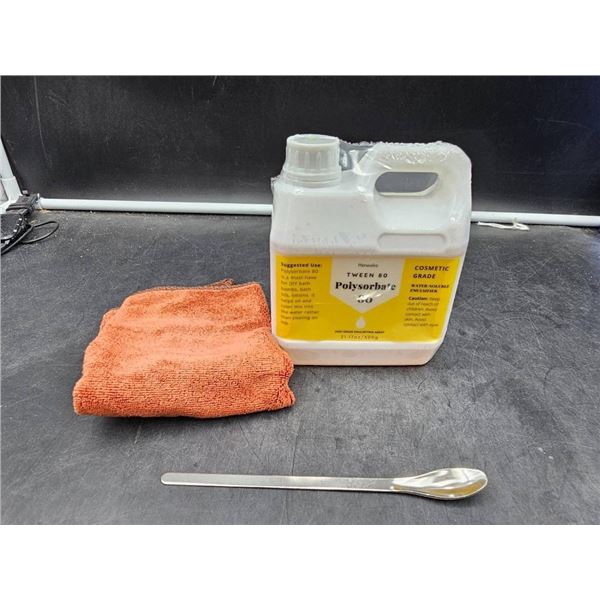 Tween 80 Polysorbate 80 31.7 oz Cosmetic Grade Emulsifier