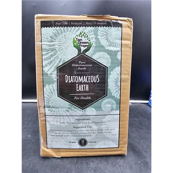 Ten Green Fingers Diatomaceous Earth Pure 12 LB