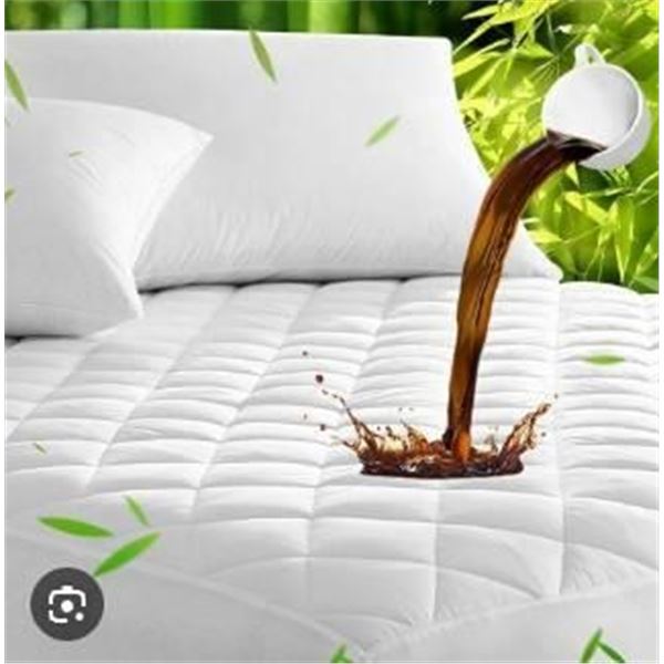Unilibra Bamboo Mattress Pad, 100 Percent Waterproof, Multiple Sizes