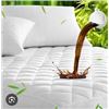 Image 1 : Unilibra Bamboo Mattress Pad, 100 Percent Waterproof, Multiple Sizes