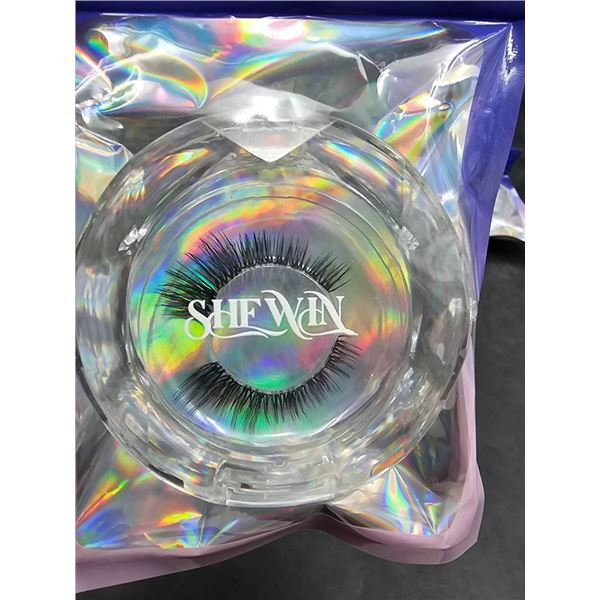 Set of 6 SHFVIN False Eyelashes with Lightweight Reusable Design