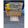 Image 2 : Toy Truck With Small Vehicles and Figurine Accessories