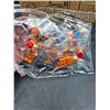Image 3 : Toy Truck With Small Vehicles and Figurine Accessories