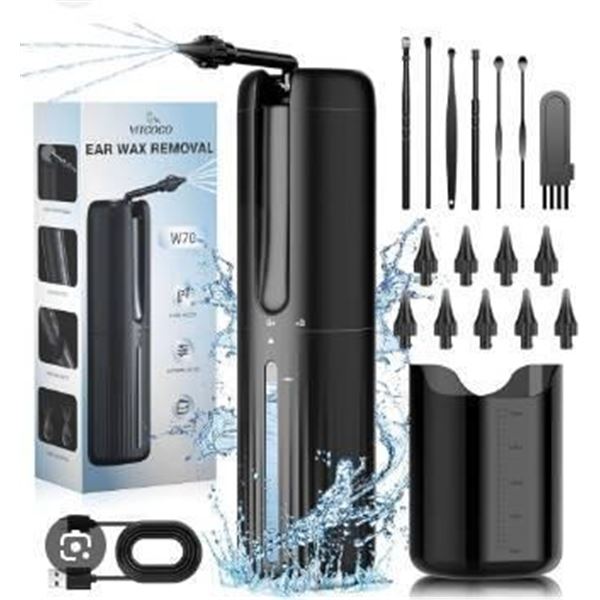 VITCOCO W70 Ear Wax Removal Device with Water Tank and 2000mAh Battery