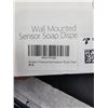 Image 5 : YIKHOM Wall-Mounted Sensor Soap Dispenser in Black, Model X004776UQL