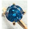 Image 3 : $4445 10K  2.36G Natural Blue Diamond Treated  Ring