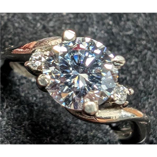 $4180 14K  2.75G Lab Diamond 1.21Ct  Ring