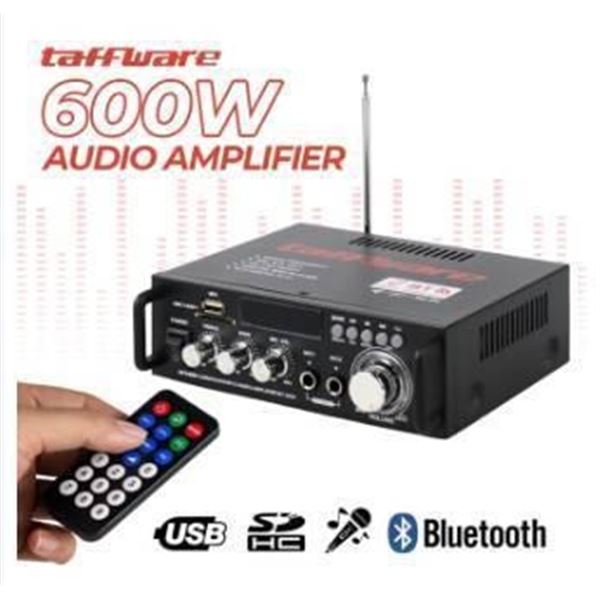 AV-298BT BT-198 Hi-Fi Stereo Audio Amplifier with Bluetooth Connectivity
