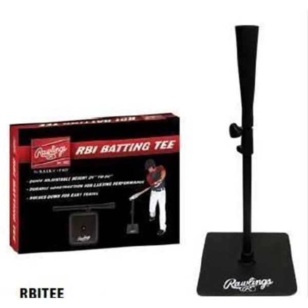 Rawlings RBI Batting Tee Training Set with Adjustable Height