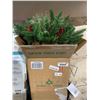 Image 2 : National Tree Company Holiday Greenery Arrangement with Pinecones and Berries