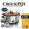 Image 1 : Crock-Pot 8-Quart Slow Cooker with Little Dipper Warmer