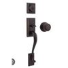 Image 1 : Weiser Handle Set with Microban Technology and Lifetime Finish