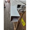 Image 3 : White Downspout Pipes – White  6-Piece Set