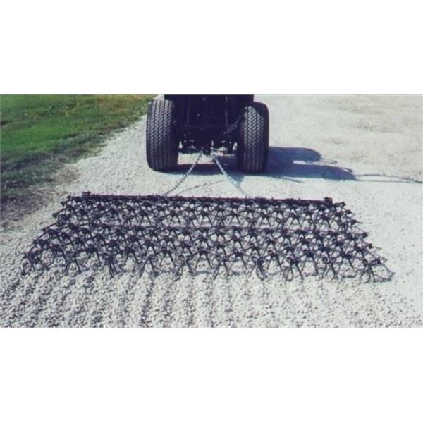 Lot of 4 Drag Behind Harrows