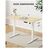 Image 1 : ErGear Electric Standing Desk with Manual (Model PEC60)