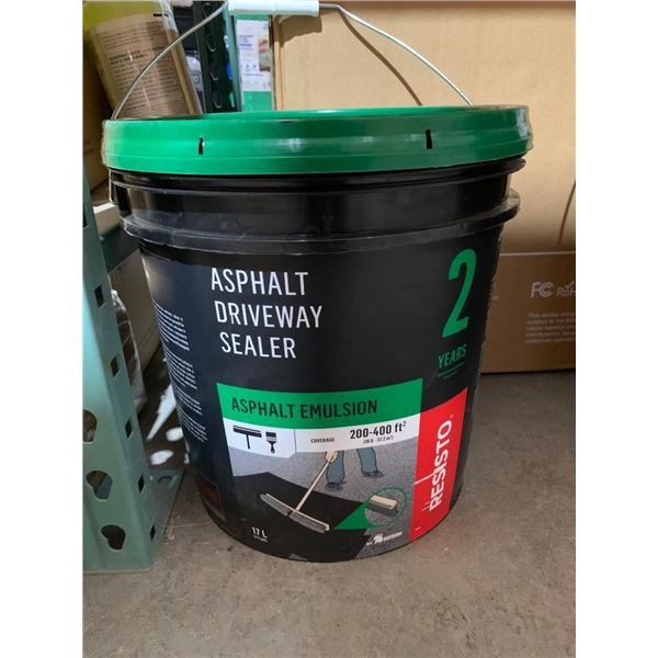 Resisto Asphalt Driveway Sealer – Asphalt Emulsion 17L (4.5 Gal)