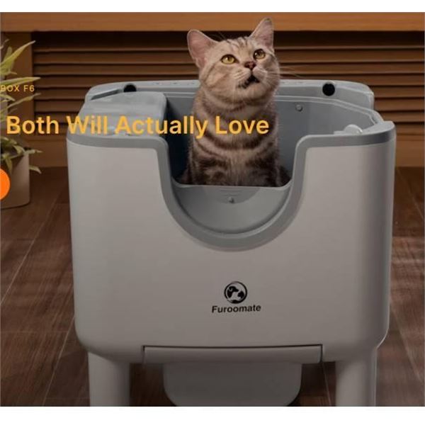 Furrmate TFK315 Cat Litter Box with Enclosure