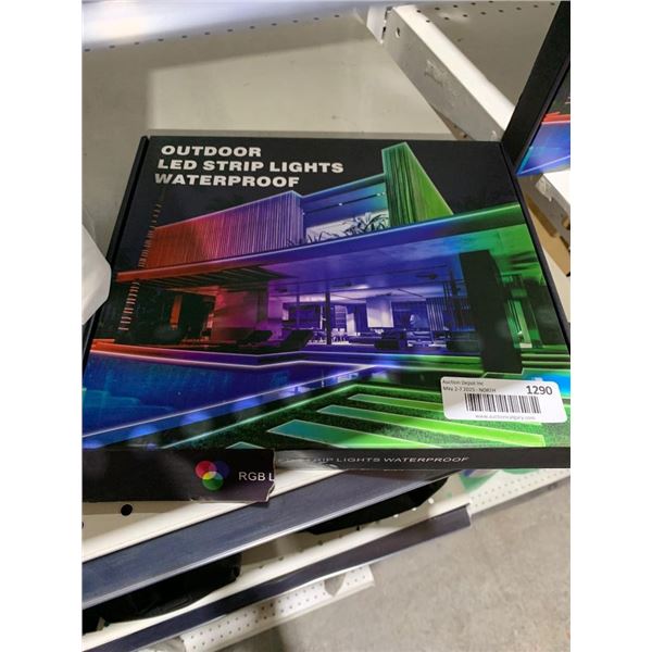 Outdoor LED Strip Lights Waterproof with Multicolor Display Technology